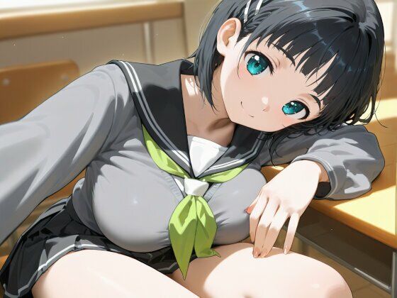 【エロ漫画】桐ケ谷直葉のさわやかパンツ