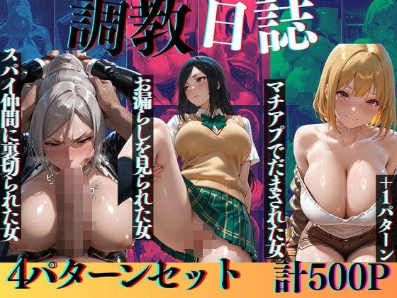 【エロ漫画】3人の女の調教日誌Part3