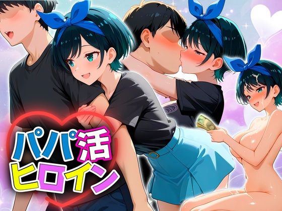 【エロ漫画】パパ活ヒロイン 〜今日もマンコで稼ぎます〜  更科編