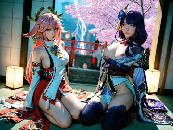 【エロ漫画】将軍と神子