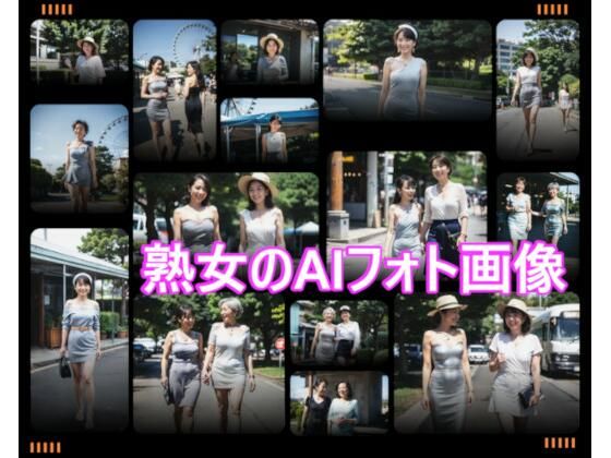 【エロ漫画】日本人女性熟女AIアート作品 ＜Vol.1＞ （18＋）