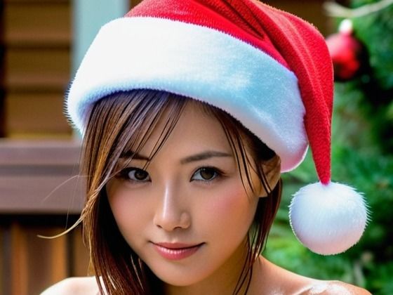 【エロ漫画】温泉で出会った美のサンタ（セリフなし AI画像集）