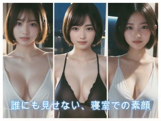 【エロ漫画】誰にも見せない、寝室での素顔