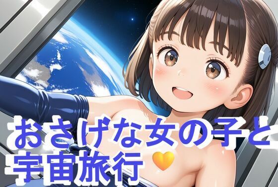 【エロ漫画】【動画付き】おさげな女の子と宇宙旅行
