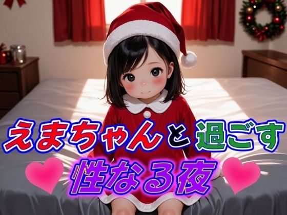 【エロ漫画】えまちゃんと過ごす性なる夜