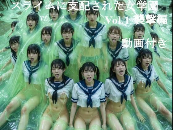 【エロ漫画】スライムに支配された学園 Vol.1 - 動画付き