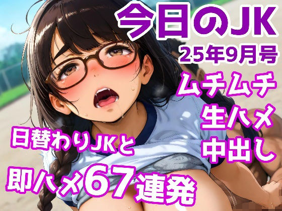 【エロ漫画】今日のJK 25年9月号