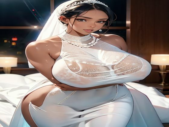 【エロ漫画】爆乳AIどしこりスケスケドレス1