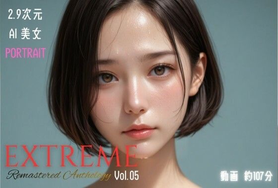【エロ漫画】2.9次元AI美女 PORTRAIT EXTREME Remastered Anthology VOL.05 AI SEX 動画集