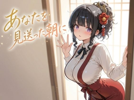 【エロ漫画】あなたを見送った朝に