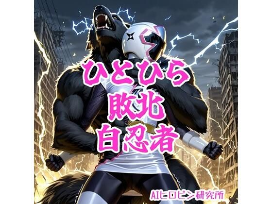 【エロ漫画】ひとひら敗北、白忍者