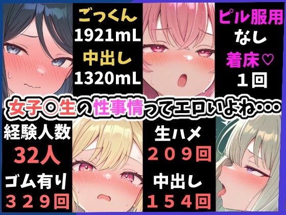 【エロ漫画】エロステのセカイ 〜女子校生のエロステータスっていいよね〜