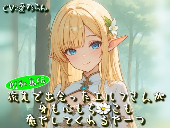 【エロ漫画】旅先で出会ったエルフさんが身も心もち◯こも癒やしてくれるやーつ【AI動画版】【Sacred Edition】